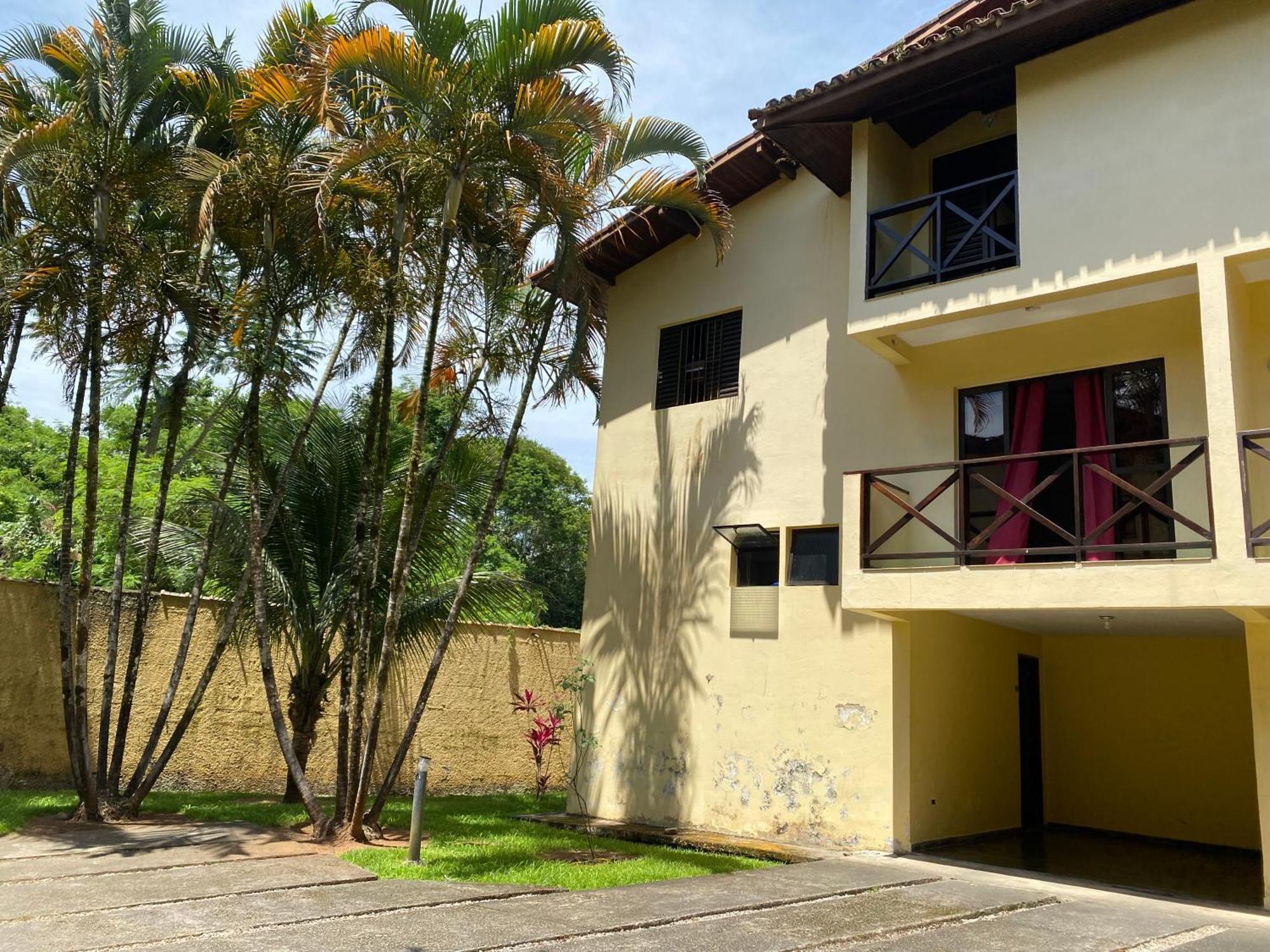 Lindo tríplex centro com piscina churrasqueira em condomínio 90m2 Ubatuba Exterior foto