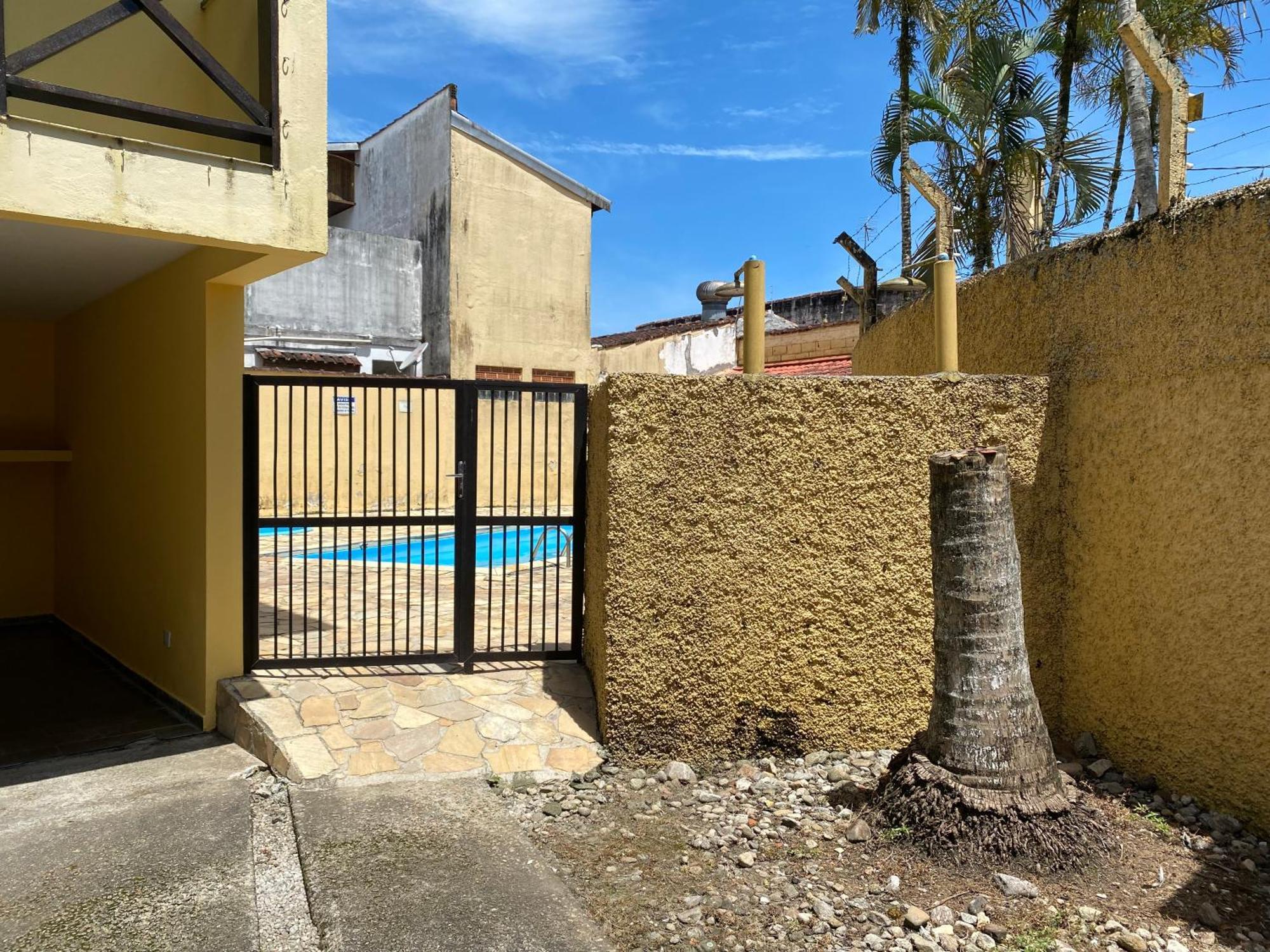 Lindo tríplex centro com piscina churrasqueira em condomínio 90m2 Ubatuba Exterior foto